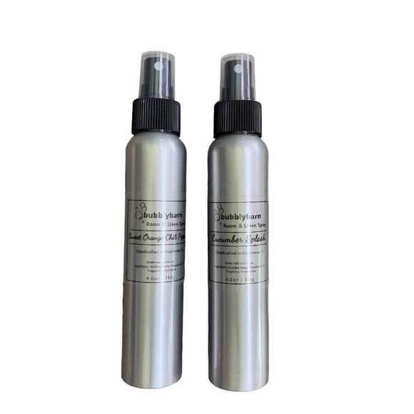 2 Room & Linen Spray Sweet Orange Chili Pepper / Cucumber Splash Scents Gift - Picture 2 of 5